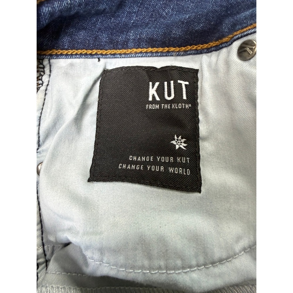 KUT from the Kloth Natalie Bootcut Jeans Womens 12 High Rise Fab Ab Medium Wash - Picture 9 of 9
